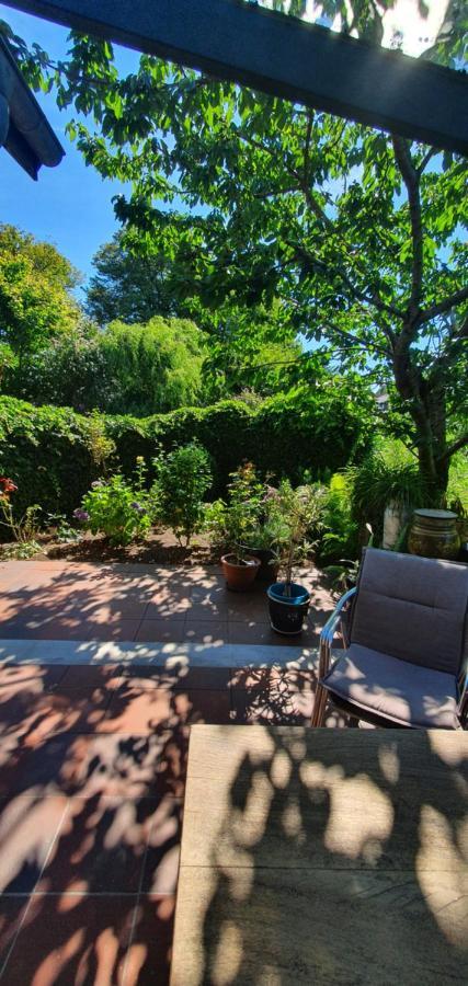 Ferienwohnung Wybo mit Garten Wremen Exterior foto